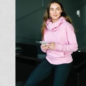 Zyia Mauve Oh so soft hoodie